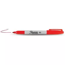Sharpie Permanent Markers | Sharpie Fine Point permanent marker Fine tip Red | Quzo UK