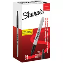 Markers | Sharpie Fine marker 24 pc(s) Fine tip Black | In Stock