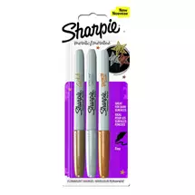 Permanent Markers | Sharpie Metallic permanent marker Bronze, Gold, Silver 3 pc(s)