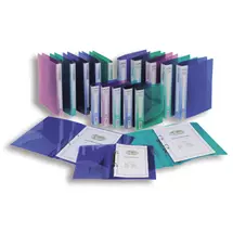 Ring Binders | Snopake 10108 ring binder A5 Transparent | In Stock