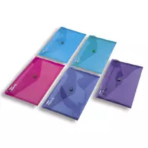 Snopake | Snopake Polyfile Electra  Assorted Colour Packs  A4 Plus (foolscap)