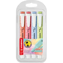 Stabilo | STABILO 275/4-08-1 marker 4 pc(s) Chisel tip Assorted colours