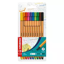 Stabilo | STABILO Point 88 fineliner Multi 10 pc(s) | Quzo UK