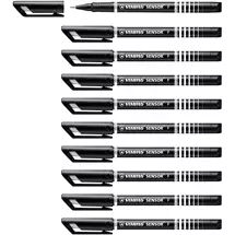 Stabilo | STABILO SENSOR fine fineliner Black 10 pc(s) | In Stock