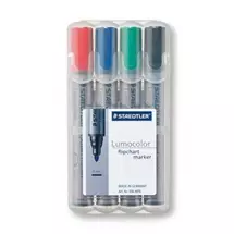 Staedtle | Staedtler 356 WP4 marker 4 pc(s) Black, Blue, Green, Red