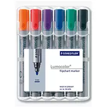 Staedtle | Staedtler 356 WP6 marker 6 pc(s) Black, Blue, Green, Orange, Red,
