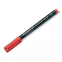 Staedtle | Staedtler Lumocolor 318-2 permanent marker Bullet tip Red 10 pc(s)