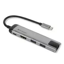 VerbaTim | Verbatim 49141 laptop dock/port replicator USB 3.2 Gen 1 (3.1 Gen 1)