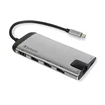 VerbaTim | Verbatim 49142 laptop dock/port replicator USB 3.2 Gen 1 (3.1 Gen 1)