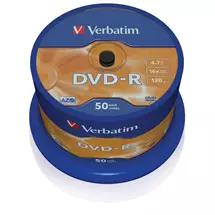 Verbatim DVD-R Matt Silver 4.7 GB 50 pc(s) | In Stock