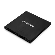 VerbaTim | Verbatim External Slimline optical disc drive Blu-Ray RW Black
