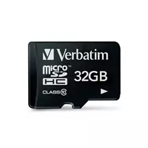 Verbatim Memory Cards | Verbatim Premium 32 GB MicroSDHC Class 10 | In Stock