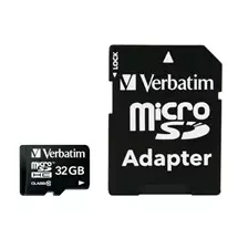 Verbatim Memory Cards | Verbatim Premium 32 GB MicroSDHC Class 10 | In Stock