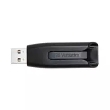 Slide | Verbatim V3 - USB 3.0 Drive 256 GB - Black | In Stock