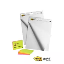 Paper | 3M 559P flip chart Freestanding 635 x 762 mm Paper White