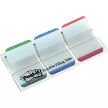 Rectangle | 3M 686LGBR note paper Rectangle Blue, Green, Red 22 sheets