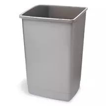 Addis | ADDIS 504896 trash can 60 L Rectangular Plastic Grey