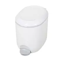 Addis | ADDIS 518503 trash can Oval White, Metallic | In Stock