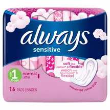 New Arrivals &amp; Just In | Always Sensitive Normal Ultra Sanitary napkin 16 pc(s)