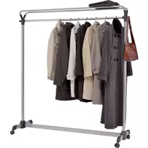 Alba | Alba Garment Coat Rack with Brakes Metal 1530x540x1715mm PMGROUP3