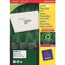 Avery Labels | Avery QuickPEEL self-adhesive label White 2100 pc(s)