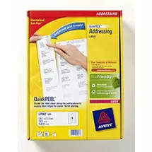 Avery | Avery QuickPEEL White FSC | In Stock | Quzo UK