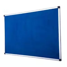 Bioffice | BiOffice Fire Retardant Notice Board insert notice board Indoor Blue