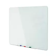 Magnetic Boards | Bi-Office GL080101 magnetic board Glass White | In Stock