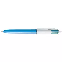Bic | BIC 4 Colours Black, Blue, Green, Red Clipon retractable ballpoint pen