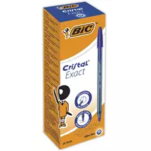 Bic | BIC Cristal Exact Blue Stick ballpoint pen Ultra Fine 20 pc(s)