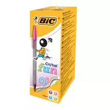 Bic | BIC Cristal Fun Violet Stick ballpoint pen 20 pc(s)