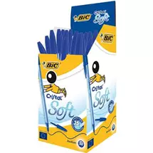 Bic | BIC Cristal Soft Blue Stick ballpoint pen Medium 50 pc(s)