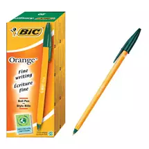 Bic | BIC Orange Fine Green Stick ballpoint pen 20 pc(s)