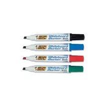 Bic | BIC Velleda Whiteboard 1701 marker 4 pc(s) Bullet tip Black, Blue,