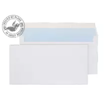 Blake | Blake Purely Everyday White Peel and Seal Wallet DL 110X220mm 100gsm