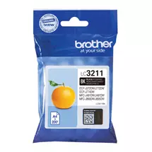 Brother Ink Cartridge | Brother LC3211BK ink cartridge 1 pc(s) Original Standard Yield Black