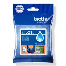 Brother Ink Cartridge | Brother LC521C Genuine Ink Cartridge - Cyan | In Stock