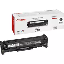 Canon Toner Cartridges | Canon CRG-718 Bk toner cartridge 1 pc(s) Original Black