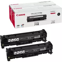Canon Toner Cartridges | Canon CRG-718 Bk VP toner cartridge 2 pc(s) Original Black