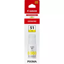 Canon Ink Cartridges | Canon GI-51Y, Ink Bottle, Yellow | In Stock | Quzo UK