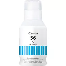 Canon Ink Cartridges | Canon GI-56C Cyan Ink Bottle | In Stock | Quzo UK