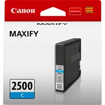Canon Ink Cartridges | Canon PGI-2500C Cyan Ink Cartridge | In Stock | Quzo UK