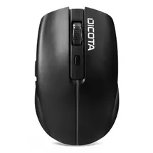 Dicota Mice | DICOTA D32044B, Ambidextrous, Optical, RF Wireless + Bluetooth + USB