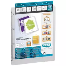 Ring Binders | Elba 100201432 ring binder A4 Transparent | In Stock