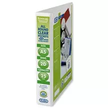 Elba | Elba 400008434 ring binder A5 White | In Stock | Quzo UK