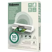 FELLOWES | Fellowes 100143438 laminator pouch 100 pc(s) | In Stock