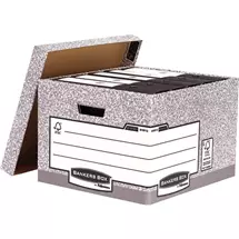 Bankersb | Fellowes 181201 file storage box Carton Grey | In Stock