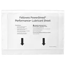 FELLOWES | Fellowes 4025601 paper shredder accessory Lubricant sheets 10 pc(s)
