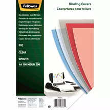 FELLOWES | Fellowes 5376102 binding cover A4 PVC Transparent 100 pc(s)