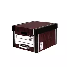 Bankersb | Fellowes Bankers Box Premium 725 Classic Storage Box - Woodgrain
